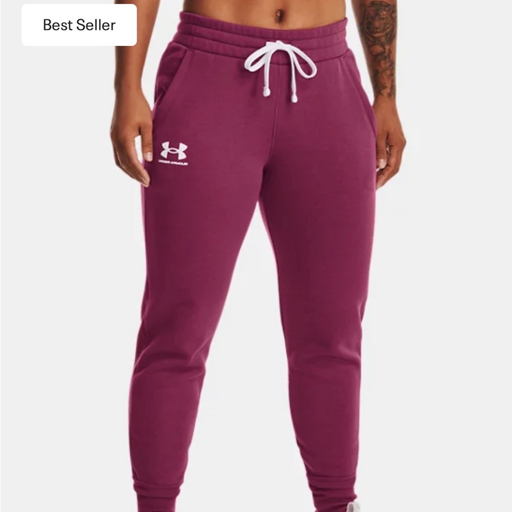 Women's Under Armour Rival Fleece Joggers Small